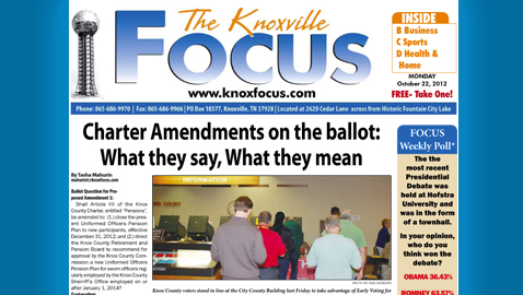 View Knoxville Focus for Monday, October 22