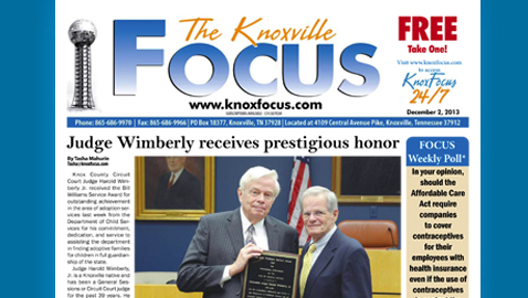 Knoxville Focus for December 2, 2013