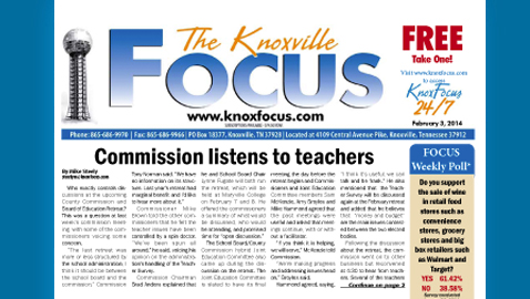 The Knoxville Focus for February 3, 2014