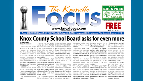 Knoxville Focus for April 21, 2014