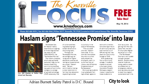 Knoxville Focus for Monday, May 19, 2014