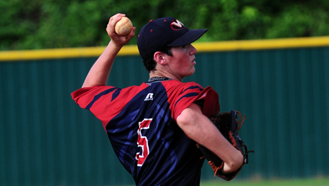 West’s Sam Springer delivers a pitch in the 2014 season. The Rebels’ left-hander had a strong summer on the mound last year and has been recognized as a NABF preseason high school All-American.