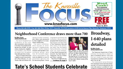 Knoxville Focus for February 9, 2015