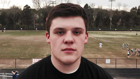 Fulton senior Jonathan Roth has state’s top mark in first year of competing in shot put event.