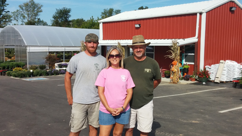 Photo by Mike Steely. The Kirby family has opened Kirby Plants on Oak Ridge Highway, continuing a family tradition that dates back to the 1940’s. Pictured, right to left, are Scott, Martha and Tony Kirby who invite you to stop by their new location. 