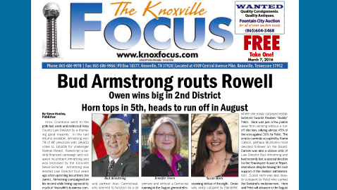 The Knoxville Focus for March 7, 2016