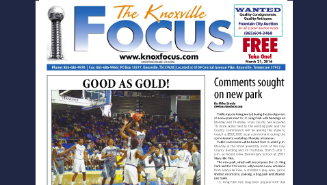 The Knoxville Focus for March 21, 2016