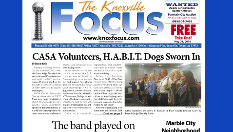 The Knoxville Focus for May 31, 2016