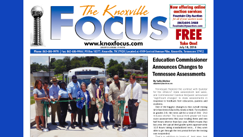The Knoxville Focus for July 18, 2016