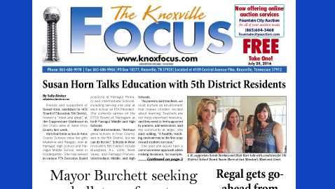 The Knoxville Focus for July 25, 2016