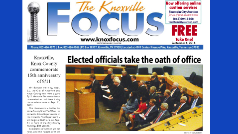 The Knoxville Focus for September 6, 2016