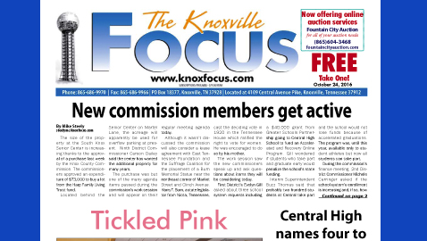 The Knoxville Focus for October 24, 2016
