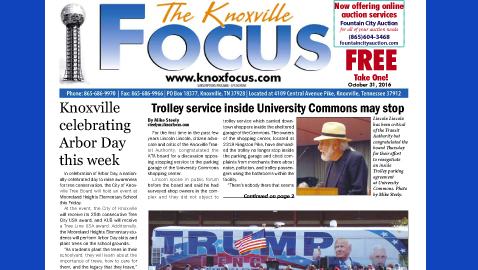 The Knoxville Focus for October 31, 2016