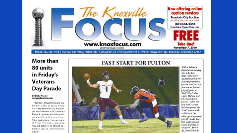 The Knoxville Focus for November 7, 2016