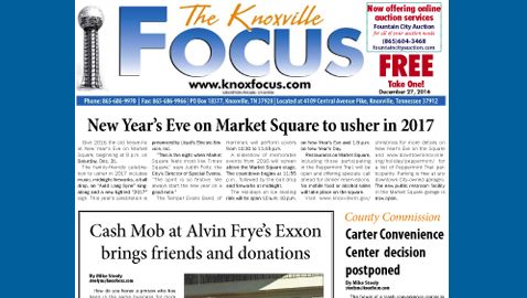 The Knoxville Focus for December 27, 2016