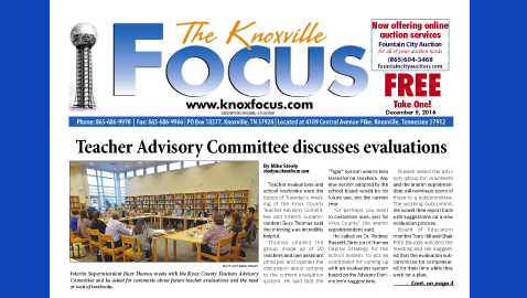 The Knoxville Focus for December 5, 2016
