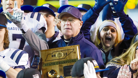 After 40 seasons and state title, Courtney is honored by peers