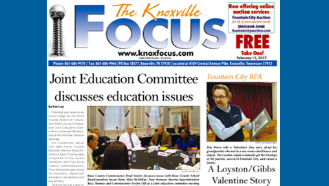 The Knoxville Focus for February 13, 2017