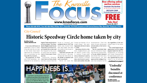 The Knoxville Focus for March 20, 2017