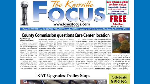 The Knoxville Focus for March 27, 2017