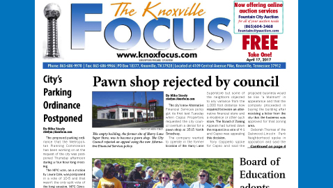 The Knoxville Focus for April 17, 2017