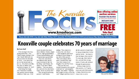 The Knoxville Focus for August 14, 2017
