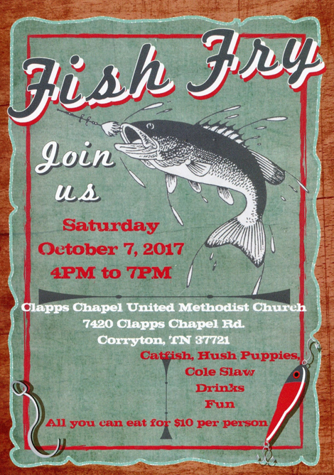 Fish Fry this Saturday!