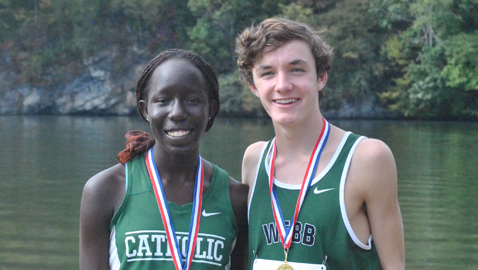 Kapaya and Coughlin capture KIL cross country titles