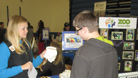 Karns Middle School hosts Career Fair