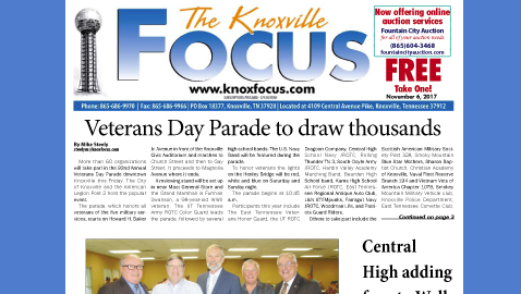 The Knoxville Focus for Monday, November 6, 2017