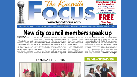 The Knoxville Focus for December 26, 2017