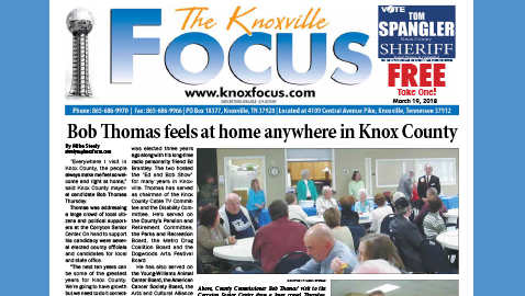 The Knoxville Focus for March 19, 2018