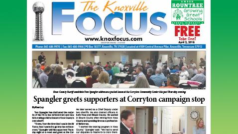 The Knoxville Focus for April 2, 2018