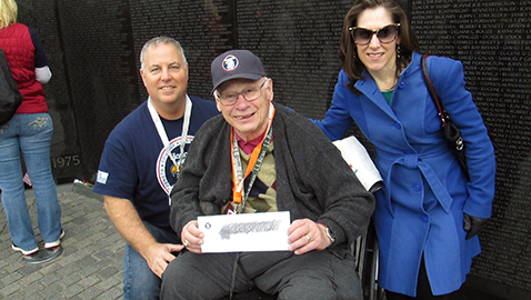 26th HonorAir trip flies 132 veterans to DC