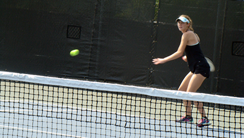 Adams to close stellar tennis career at Spring Fling