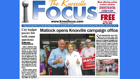 The Knoxville Focus for May 29, 2018
