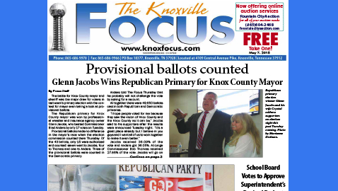 The Knoxville Focus for May 7, 2018