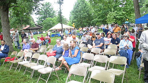 Rain did not deter Honor Fountain City Day