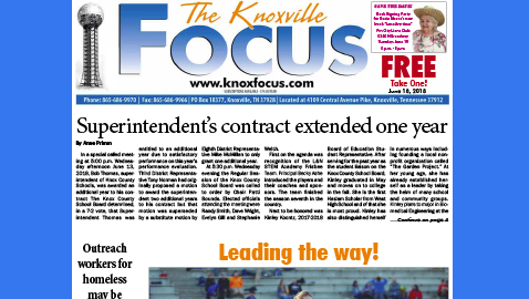 The Knoxville Focus for June 18, 2018