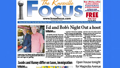 The Knoxville Focus for July 23, 2018