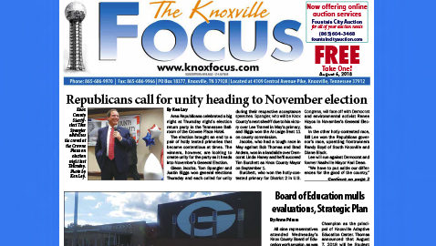The Knoxville Focus for August 6, 2018