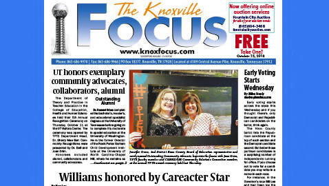 The Knoxville Focus for October 15, 2018