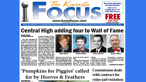 The Knoxville Focus for October 29, 2018