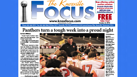 The Knoxville Focus for October 8, 2018