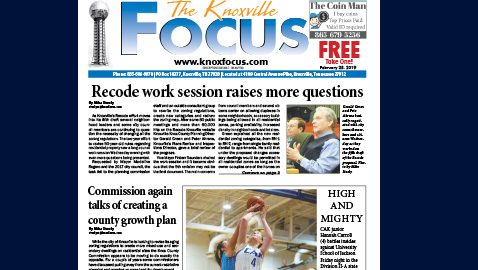 The Knoxville Focus for February 25, 2019