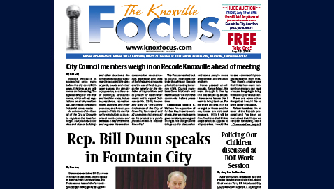 The Knoxville Focus for July 15, 2019
