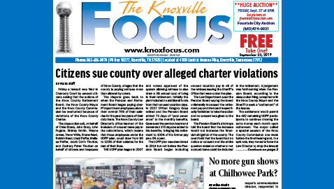 The Knoxville Focus for September 23, 2019