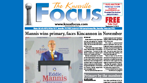 The Knoxville Focus for September 3, 2019