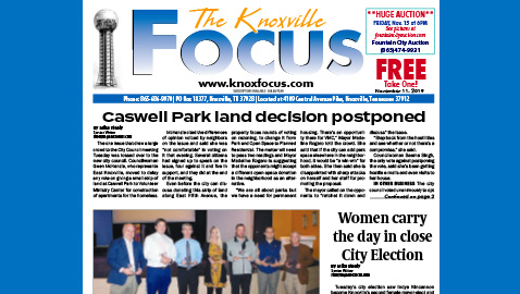 The Knoxville Focus for November 11, 2019