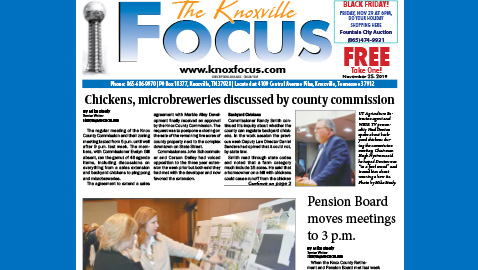 The Knoxville Focus for November 25, 2019